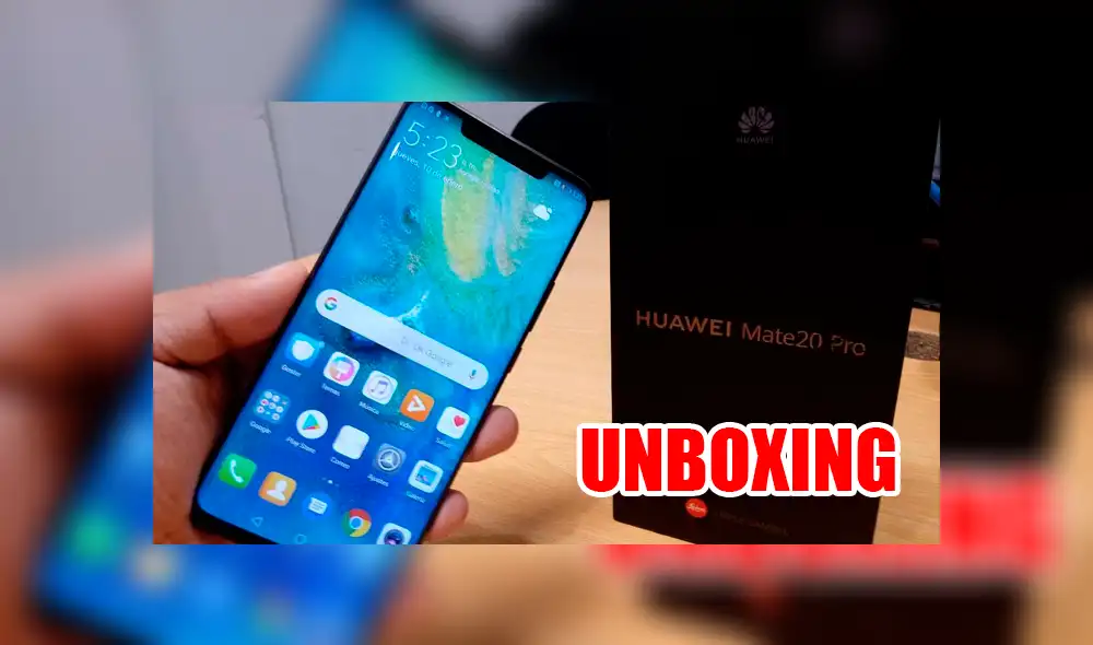 Huawei Mate 20 Pro: unboxing en español del smartphone con triple cámara Leica [VIDEO]