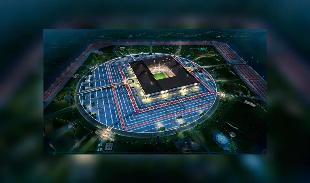 La construcción del estadio Al Bayt está en un 80%. Este recinto será una de las sedes del Mundial Qatar 2022. La construcción del estadio Al Bayt está en un 80%. Este recinto será una de las sedes del Mundial Qatar 2022.
