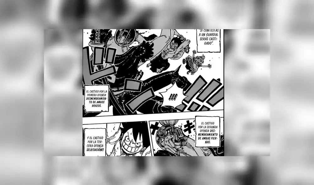 One Piece 935: Queen pone en peligro la vida de Luffy al querer ejecutarlo