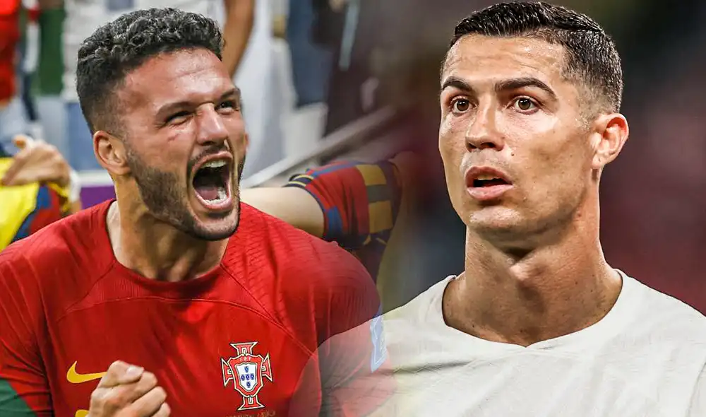 Portugal clasificó a cuartos de final con triplete de Goncalo Ramos. Foto: composición de Fabrizio Oviedo Portugal clasificó a cuartos de final con triplete de Goncalo Ramos. Foto: composición de Fabrizio Oviedo