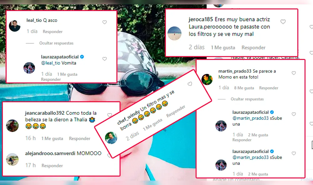 Laura Zapata se muestra al "natural" y es comparada con Michael Jackson