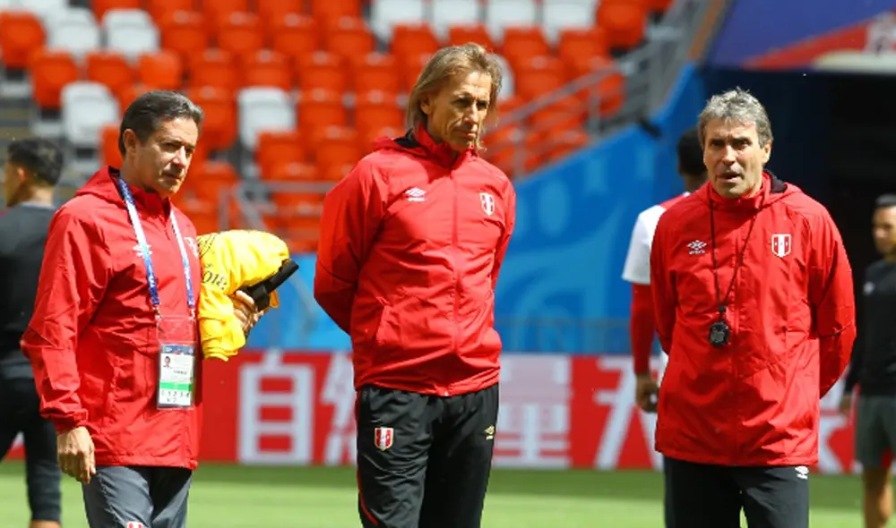 Comando técnico de Ricardo Gareca decidió quedarse en Lima. | Foto: GLR