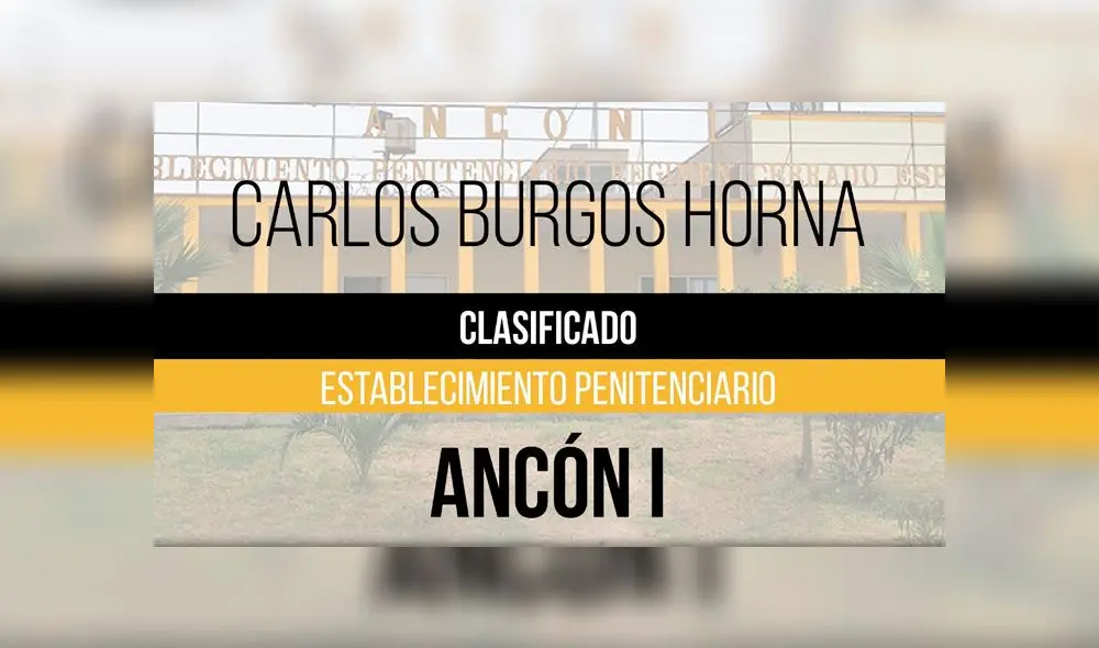 Exalcalde de San Juan de Lurigancho Carlos Burgos será encarcelado en penal Ancón I. Créditos: Twitter.