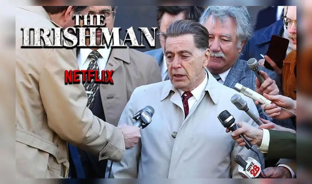 The Irishman, es la película es una de las más esperadas por los suscriptores de Netflix.