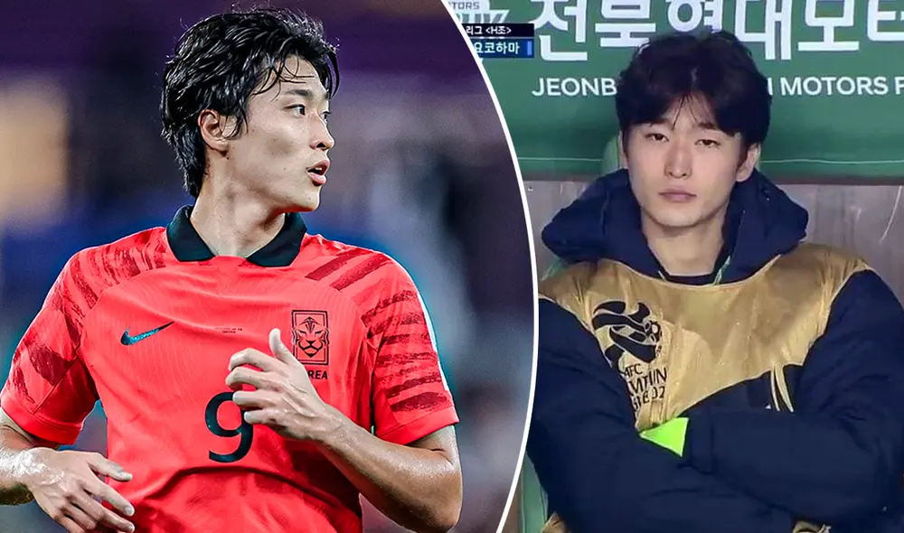 Cho Gue Sung: delantero de la selección coreana de fútbol. Foto: KFA/captura