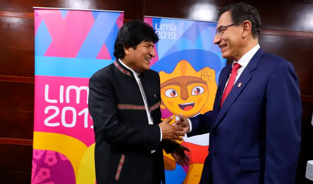 Vizcarra en ceremonia de apertura Lima 2019. Foto: Presidencia.