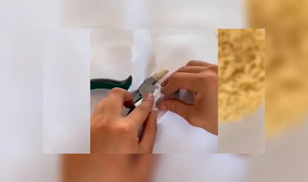 Facebook viral: asiático repara alicate con fideos de sopa instantánea y sorprende a miles