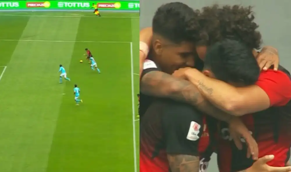 Luis Iberico anotó el 2-0 y sentenció la llave ante Cristal. Foto: composición/captura GolPerú