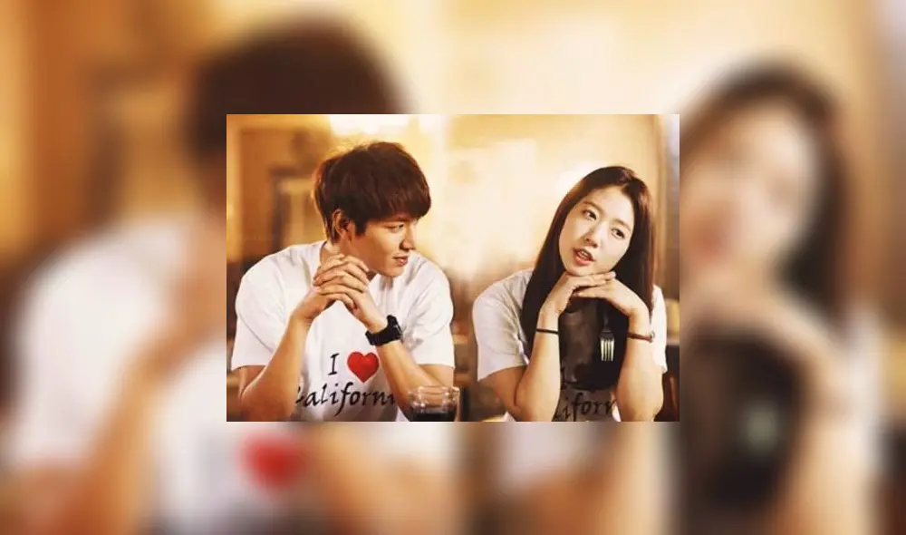 Lee Min Ho y Park Shin Hye en The Heirs. Lee Min Ho y Park Shin Hye en The Heirs.