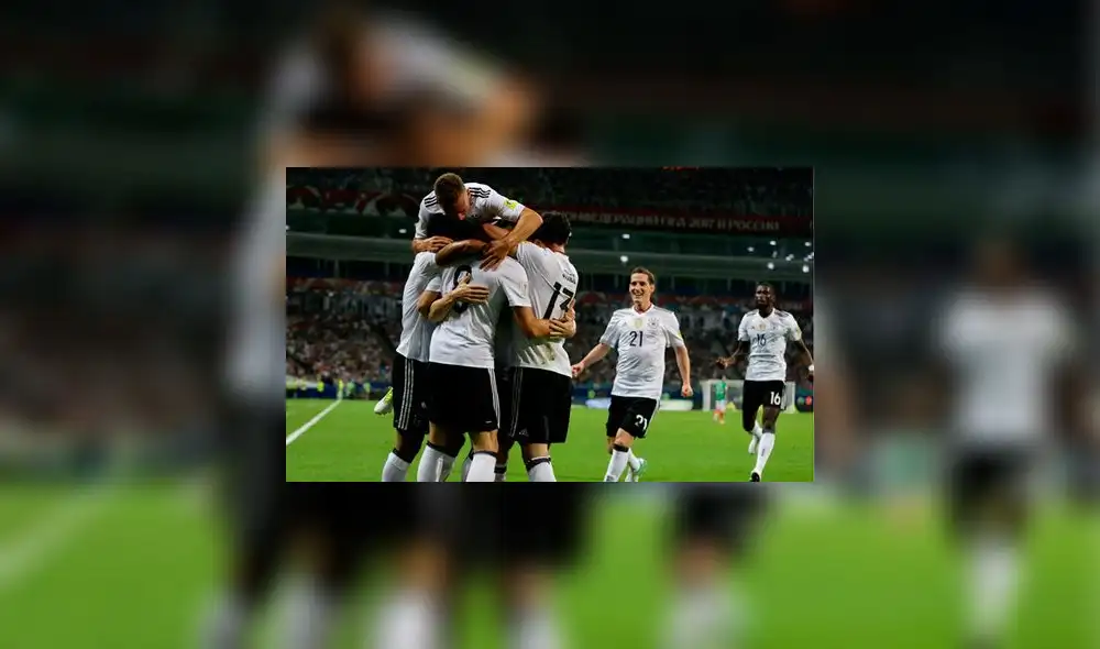Alemania goleó a México y clasificó a la final de la Copa Confederaciones 2017 [Goles y resumen]