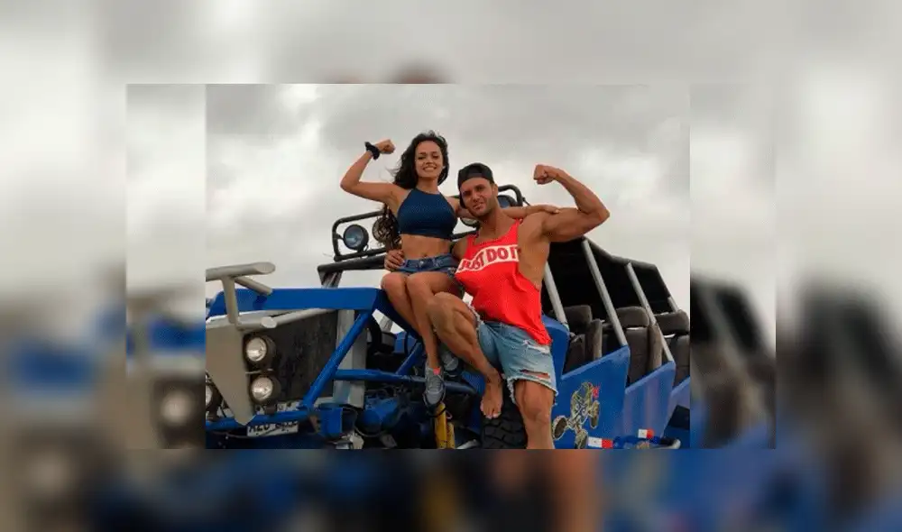 Fabio Agostini confirma romance con Mayra Goñi con romántica foto