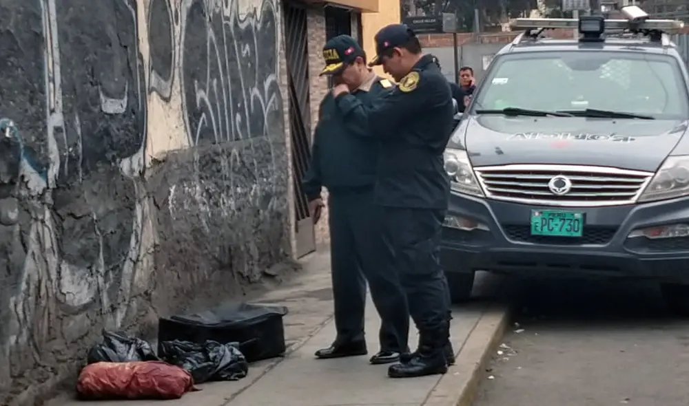 Se encontraron las extremidades de un hombre.