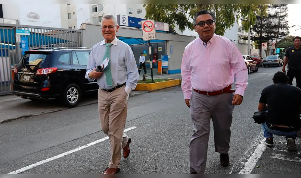 Familiares de PPK visitaron al expresidente en clínica donde está detenido Familiares de PPK visitaron al expresidente en clínica donde está detenido