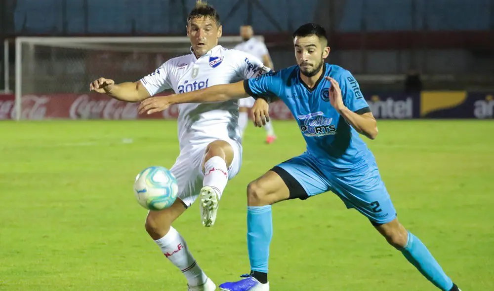 Nacional viene de empatar 2-2 con Cerro Largo en su último partido de la liga uruguaya. Foto: Nacional.