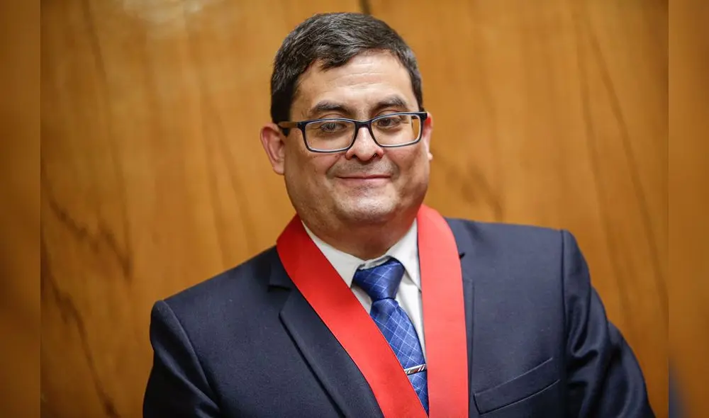 César Augusto de la Cuba Chirinos fue presentado como el nuevo Presidente de la Corte Superior de Justicia de Arequipa. Fotos: Rodrigo Talavera/La República