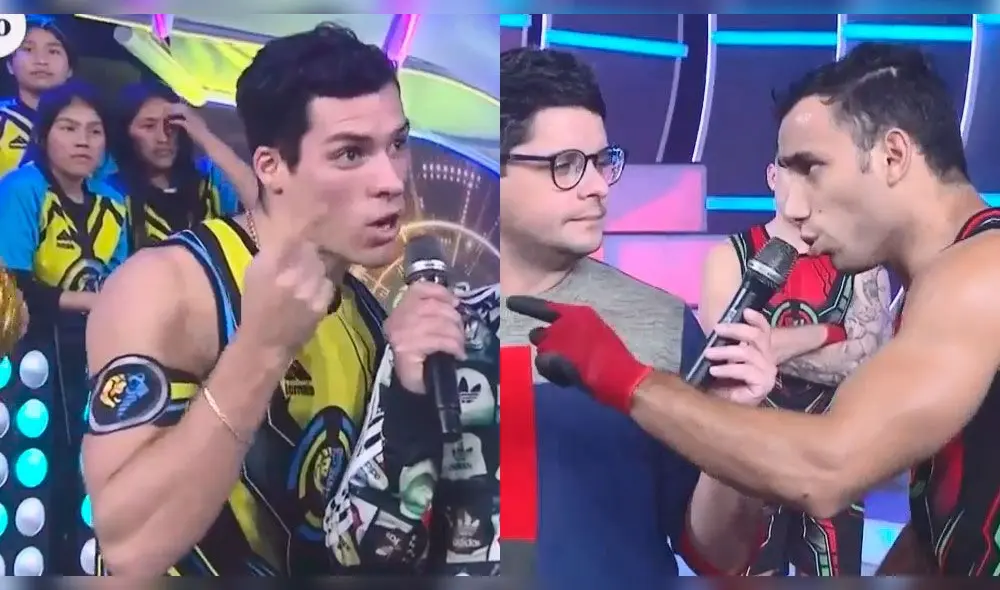 Said Palao y Patricio Parodi en Esto es Guerra. Said Palao y Patricio Parodi en Esto es Guerra.