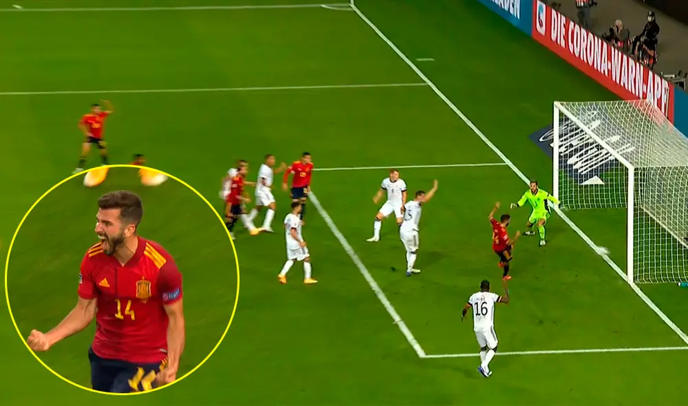 José Gayá sentenció el empate entre España y Alemania por la UEFA Nations League. | Foto: DirecTV Sports