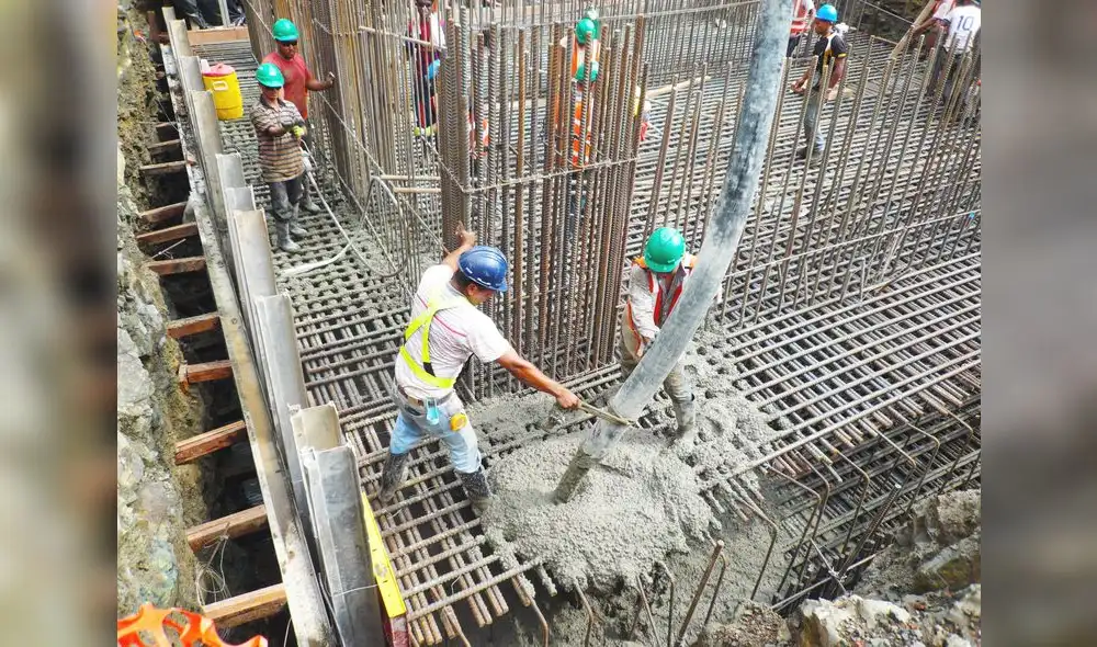 El sector Construcción avanzó 3,8% en julio, según datos adelantados del INEI 