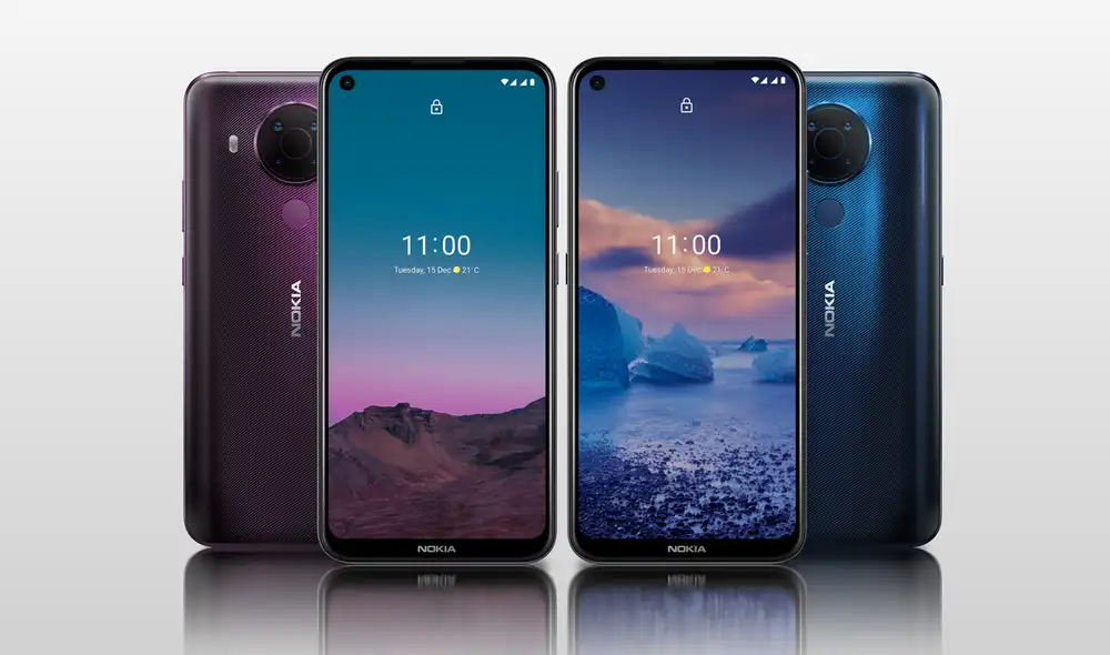 El nuevo Nokia 5.4. Foto: HMD Global El nuevo Nokia 5.4. Foto: HMD Global