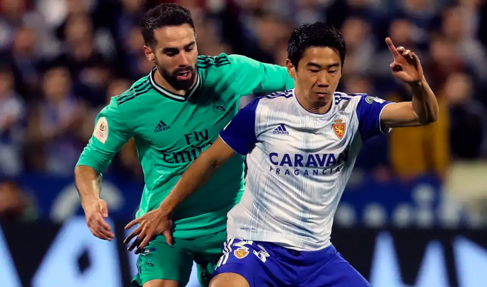 Real Madrid goleó al Zaragoza y clasificó a los cuartos de final de la Copa del Rey. | Foto: EFE