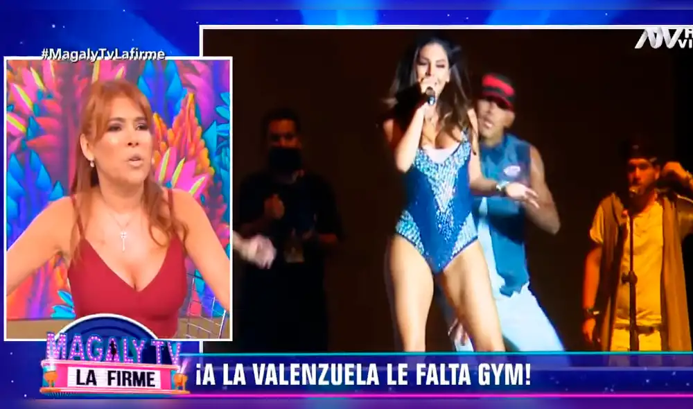 Stephanie Valenzuela es víctima de ataques de Magaly Medina por exponer celulitis [VIDEO]