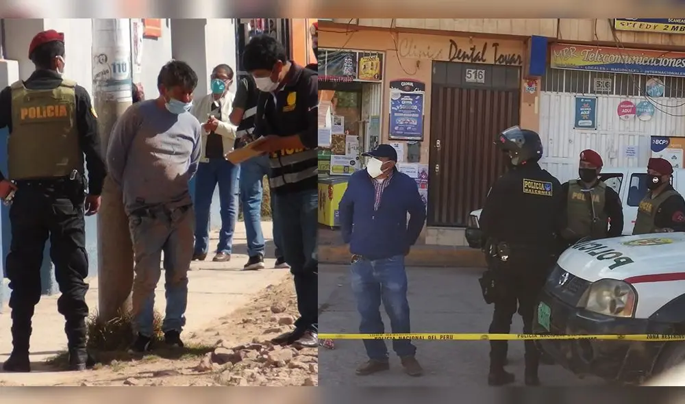 La Policía de Juliaca detuvo a los implicados en el asalto a un agente bancario, en pleno centro de la ciudad. La Policía de Juliaca detuvo a los implicados en el asalto a un agente bancario, en pleno centro de la ciudad.