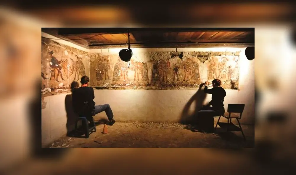 Hombre encontró obras de la cultura maya cuando refaccionaba el techo de su vivienda. Foto: Clarín