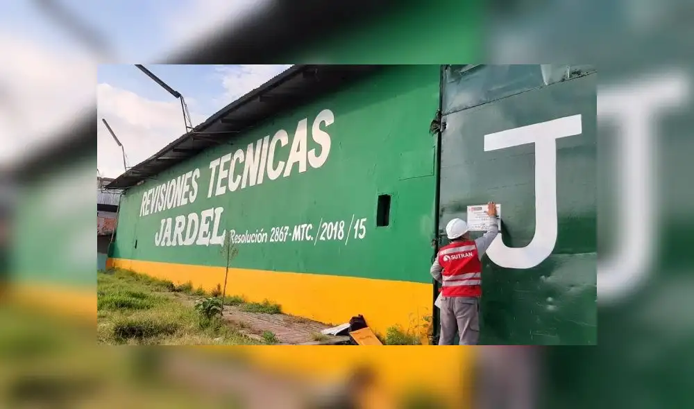 Sutran clausuró temporalmente 13 centros de inspección técnica vehicular