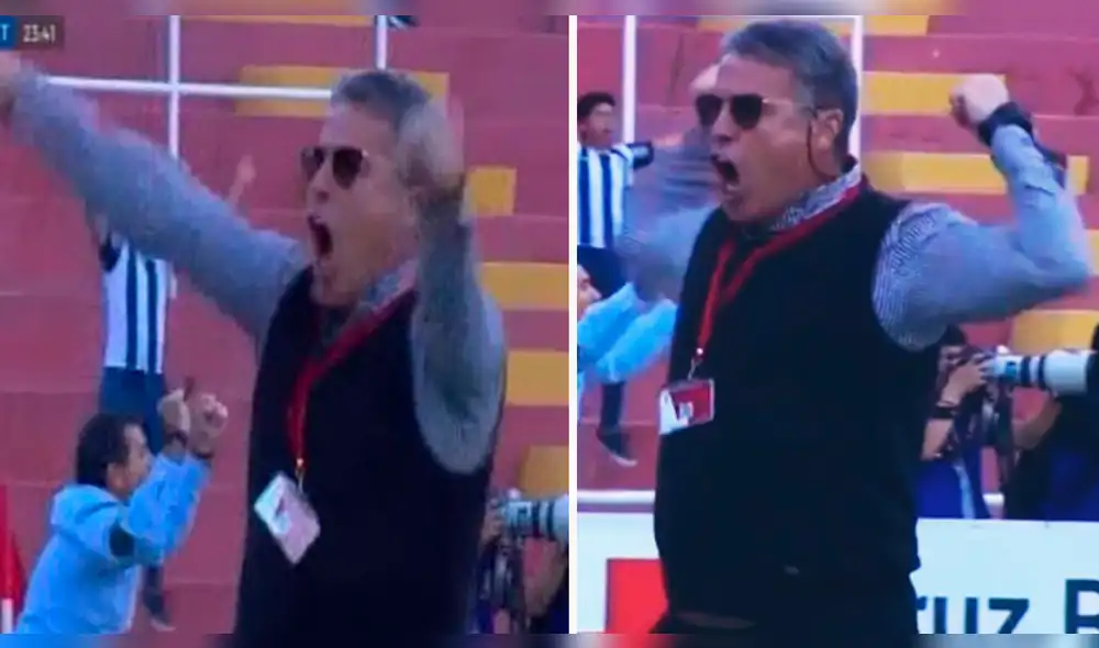 Revive la eufórica celebración de Bengoechea luego que Alianza Lima le remonte el partido a Melgar [VIDEO]