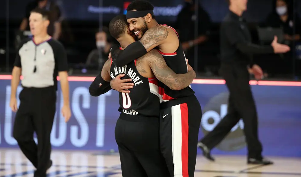 Blazers consiguió su pase a los playoffs tras vencer en la repesca a Grizzlies. Foto: JOE MURPHY / NBAE