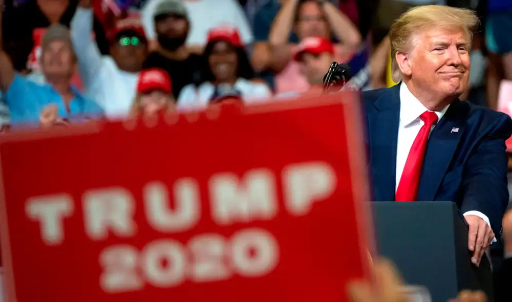 Donald Trum, presidente de Estados Unidos. Foto: EFE.
