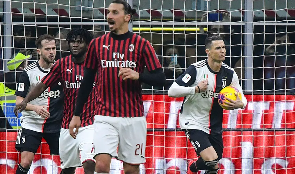 Milan y Juventus empataron 1-1 y ahora definirán la llave en el Juventus Stadium. Foto: AFP. Milan y Juventus empataron 1-1 y ahora definirán la llave en el Juventus Stadium. Foto: AFP.