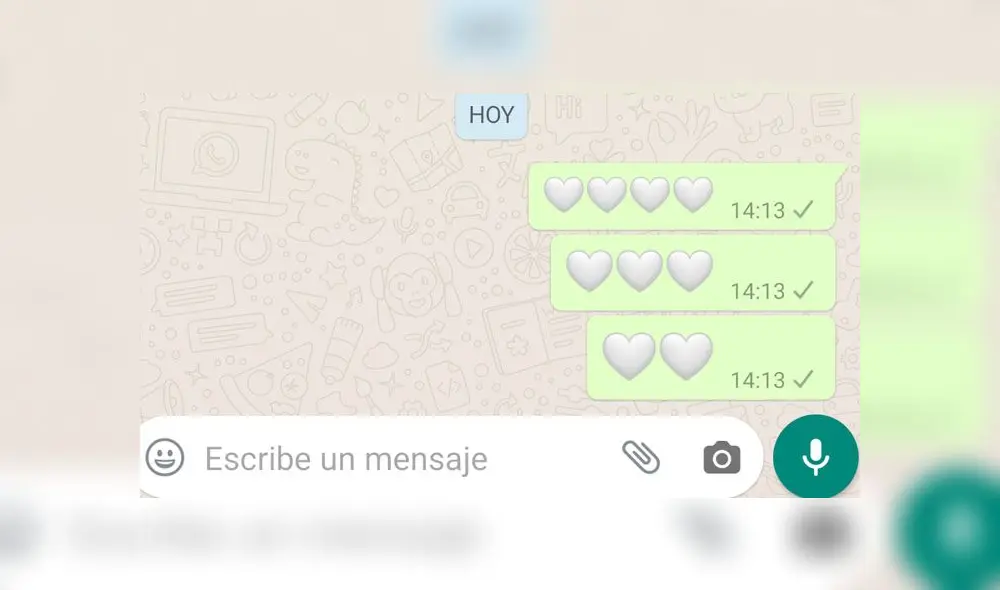 El emoji de WhatsApp del corazón blanco. El emoji de WhatsApp del corazón blanco.