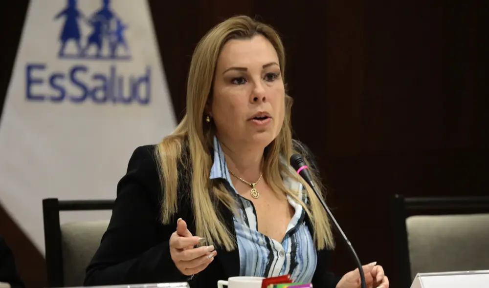 Fiorella Molinelli. Foto: EsSalud.