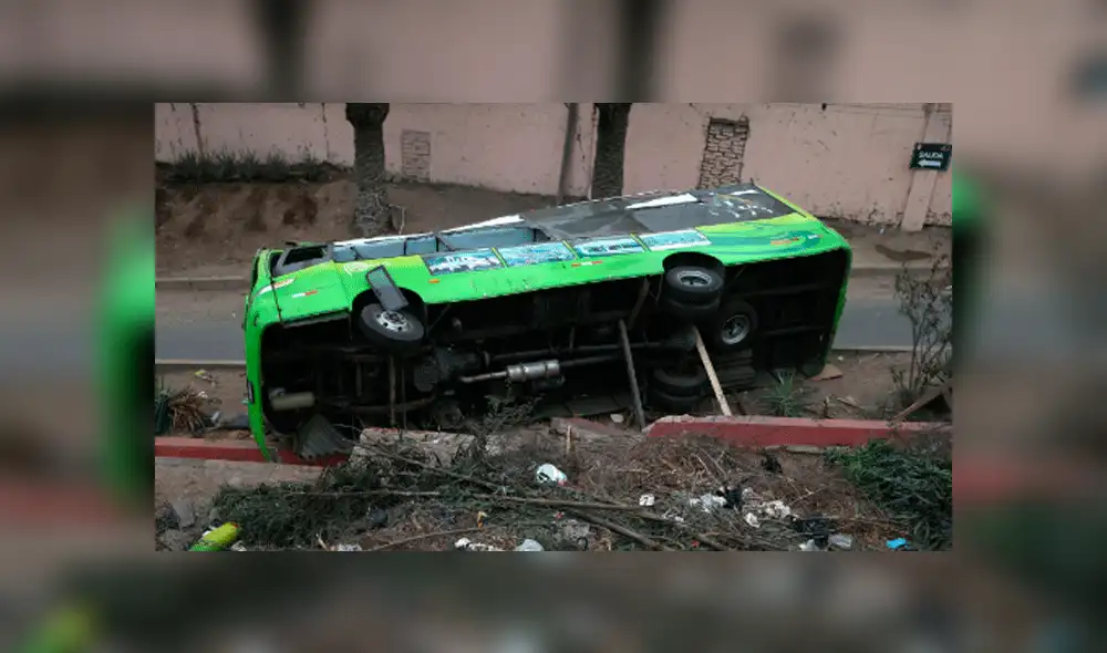 Sancionan con S/ 1.8 millones a Green Bus por accidente en cerro San Cristóbal