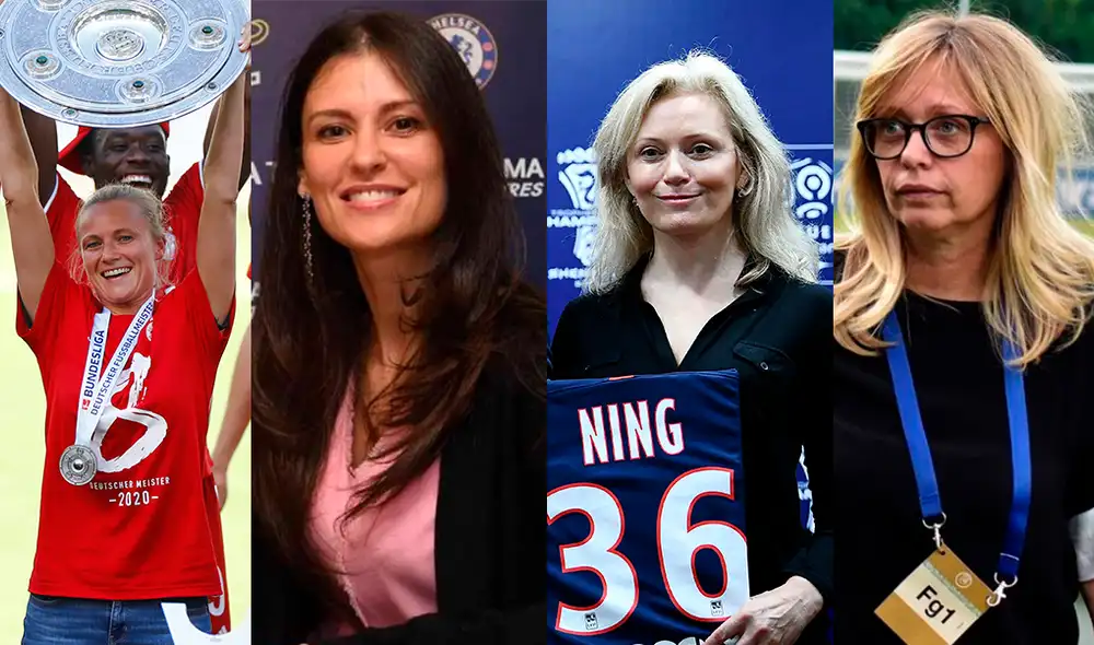 Kathleen Krüger del Bayern Múnich y otras mujeres que hacen historia en el fútbol europeo. Kathleen Krüger del Bayern Múnich y otras mujeres que hacen historia en el fútbol europeo.