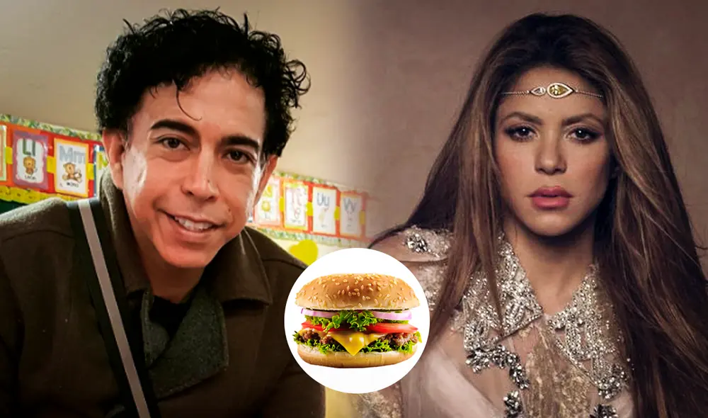 Tras escuchar por qué no podía comer Shakira, Ernesto Pimentel la llevó a comprar una hamburguesa. Foto: composición LR/Ernesto Pimentel/Shakira/Instagram/ Tras escuchar por qué no podía comer Shakira, Ernesto Pimentel la llevó a comprar una hamburguesa. Foto: composición LR/Ernesto Pimentel/Shakira/Instagram/