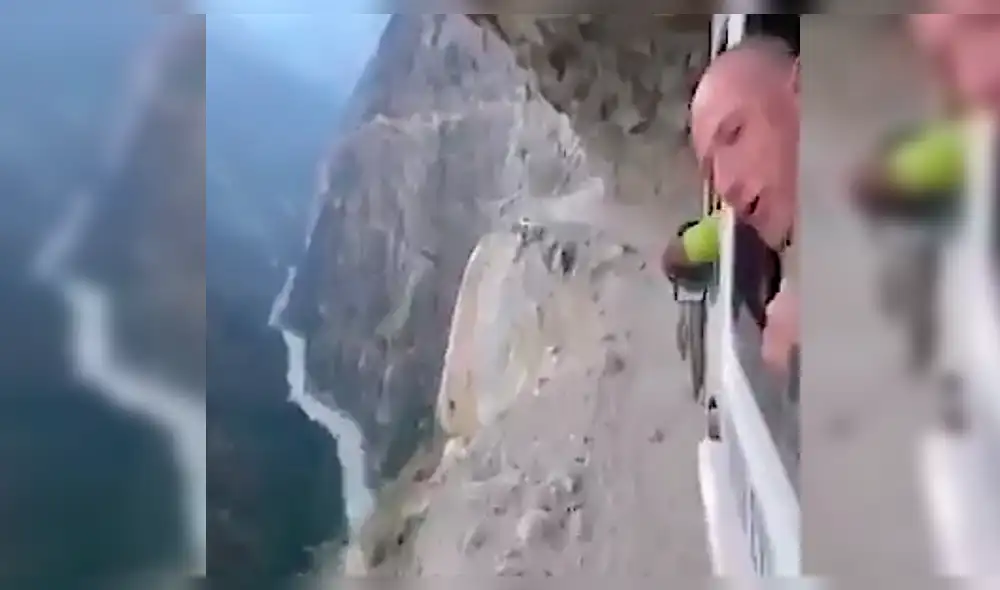 Facebook: así de espeluznante es la carretera más peligrosa de todas [VIDEO]