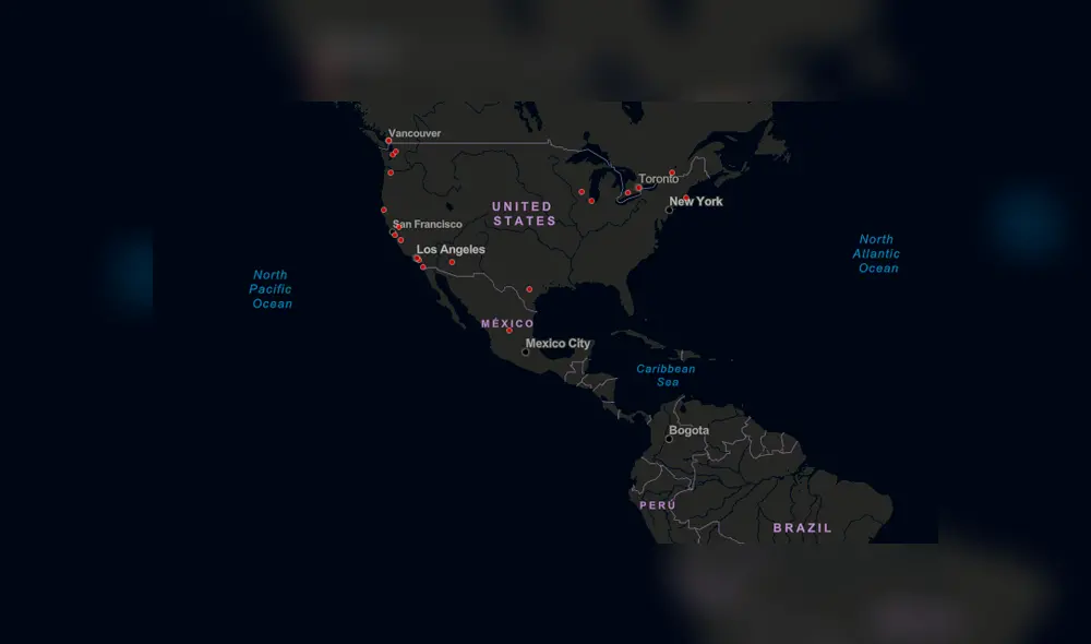 Desliza a la izquierda para ver el avance global del Covid-19. Foto: Captura.