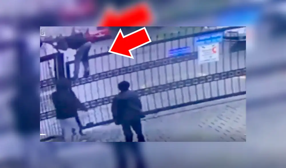 Facebook viral: Ladrón quería robar en zona residencial, pero reja eléctrica le hace 'calzón chino' [VIDEO]