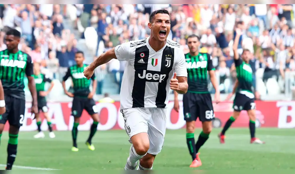 Acabó la sequía de Cristiano Ronaldo: Vea su primer gol con Juventus [VIDEO]
