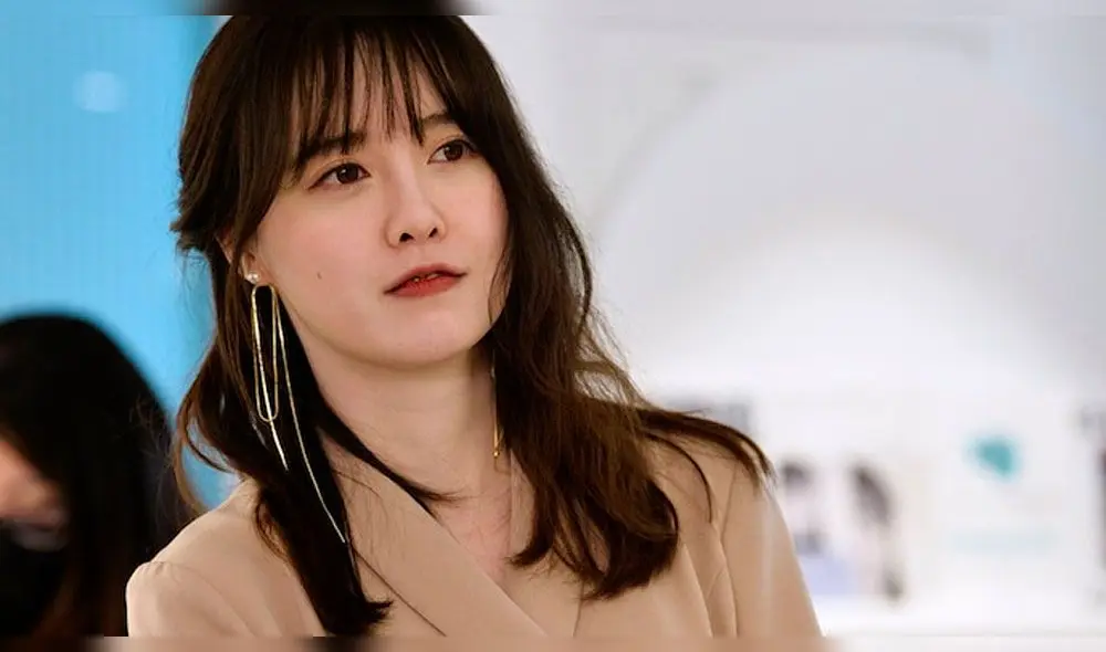 Goo Hye Sun apareció en su primera conferencia de prensa del 2020.