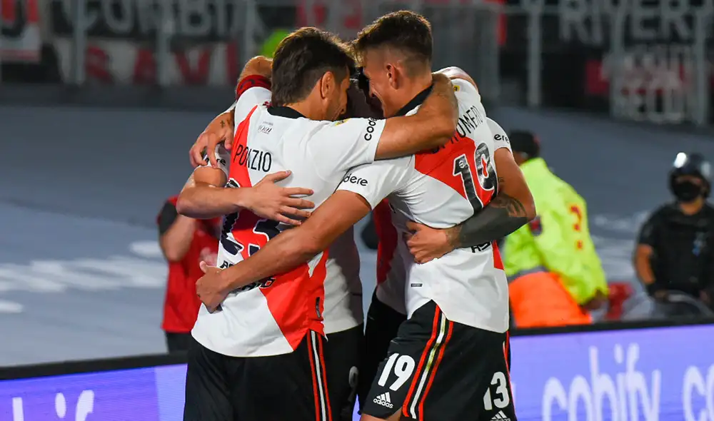River Plate obtuvo su triunfo número 16 en la Liga Profesional Argentina 2021. Foto: Twitter