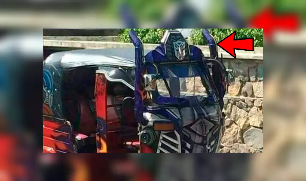 Facebook: convierte una simple mototaxi en un 'Transformer' y todos quieren subir [FOTOS]