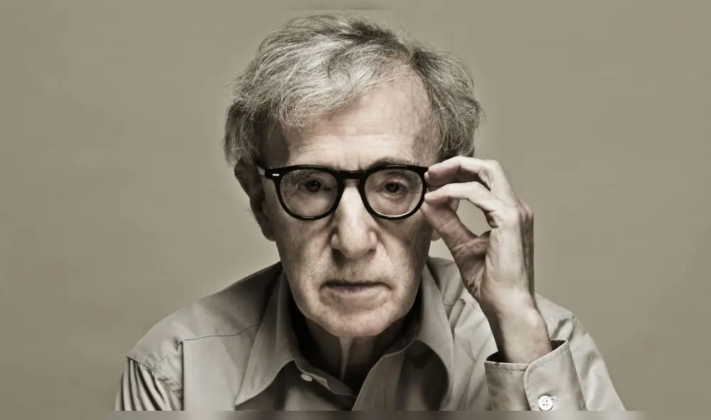 El director Woody Allen de cine a los 85 años.
