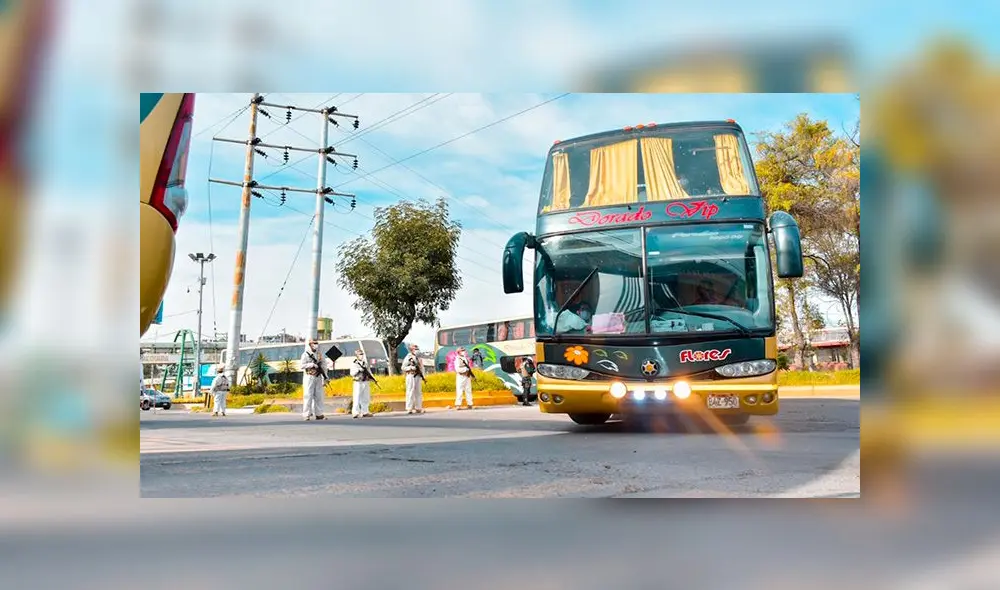 pasajeros retornaron a arequipa