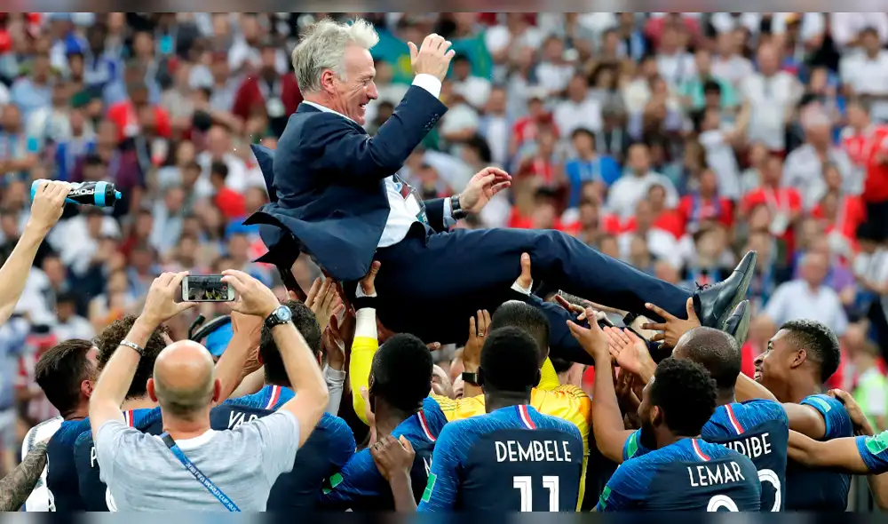 Didier Deschamps consiguió histórico récord tras ganar Rusia 2018