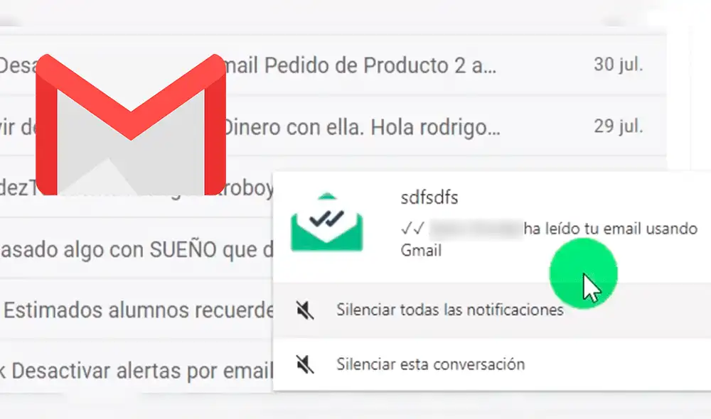 Gmail: Aprende a activar una notificación de lectura de correos electrónicos [FOTOS]