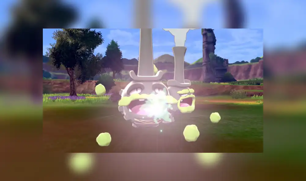 Weezing forma de galar será de tipo veneno y hada en Pokémon Shield and Sword.