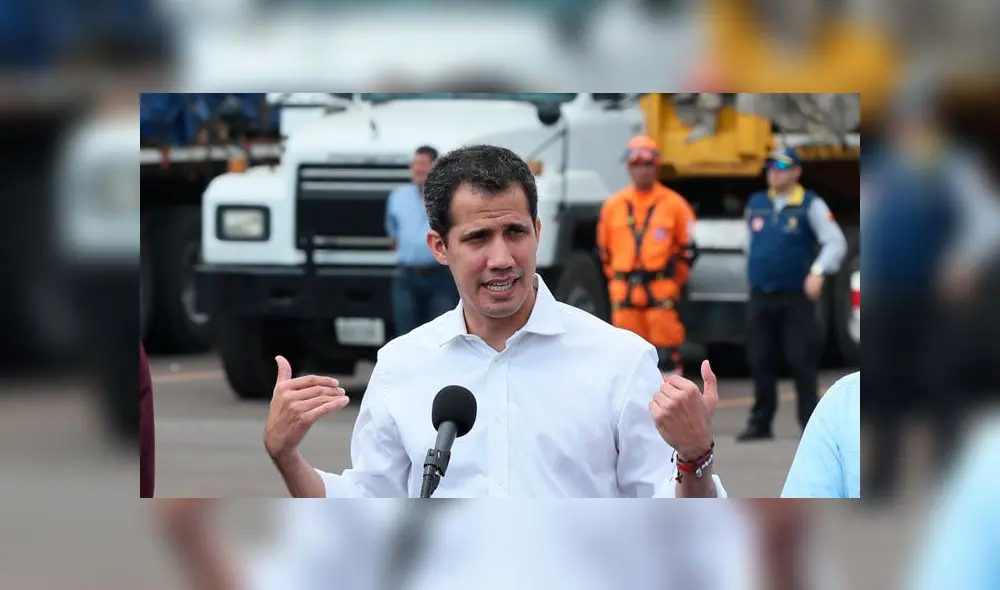 Guaidó confronta a chavismo por bloqueo de ayuda humanitaria: "Ustedes celebran la masacre de nuestra gente" Guaidó confronta a chavismo por bloqueo de ayuda humanitaria: "Ustedes celebran la masacre de nuestra gente"